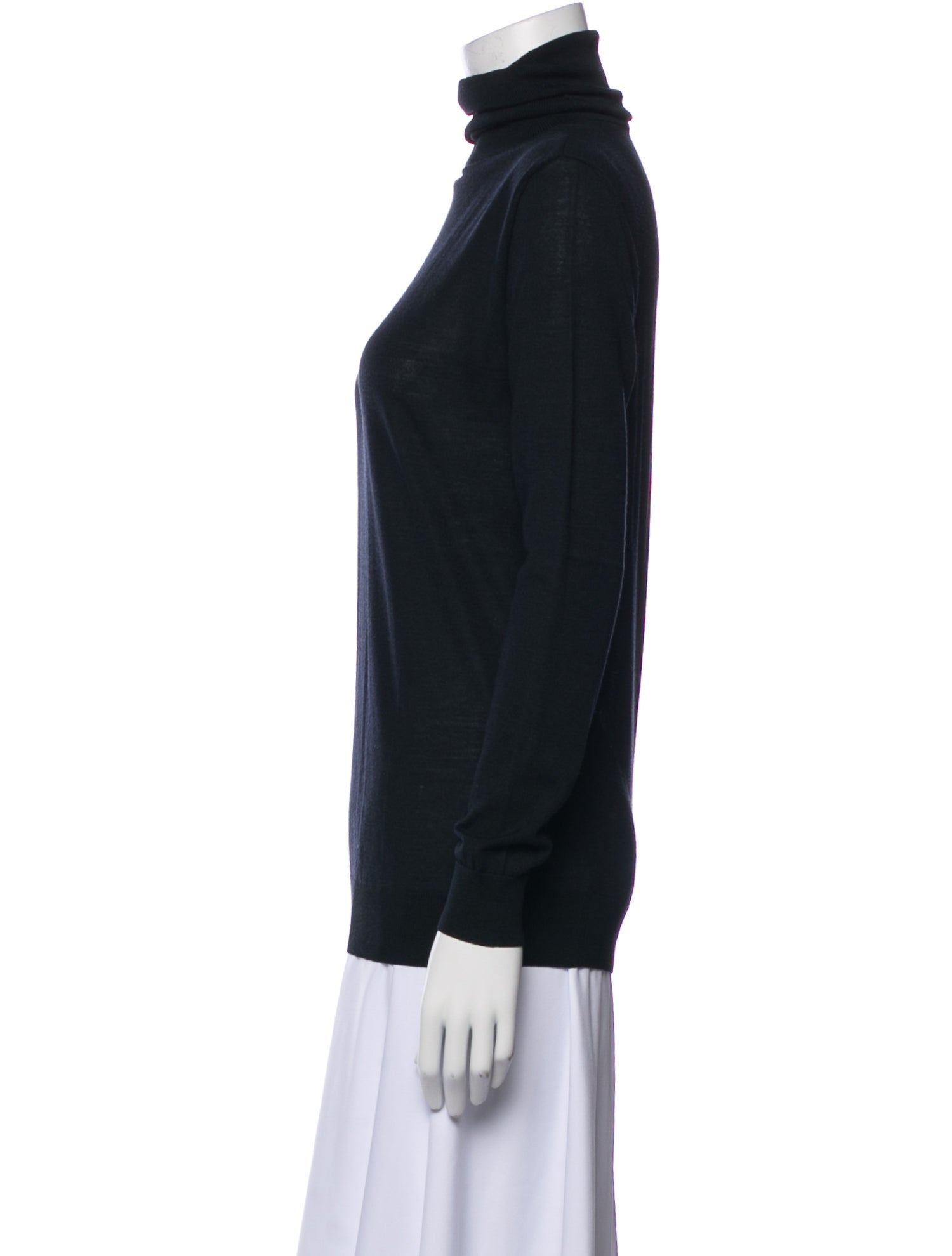 Stella McCartney Virgin Wool Turtleneck Sweatshirt