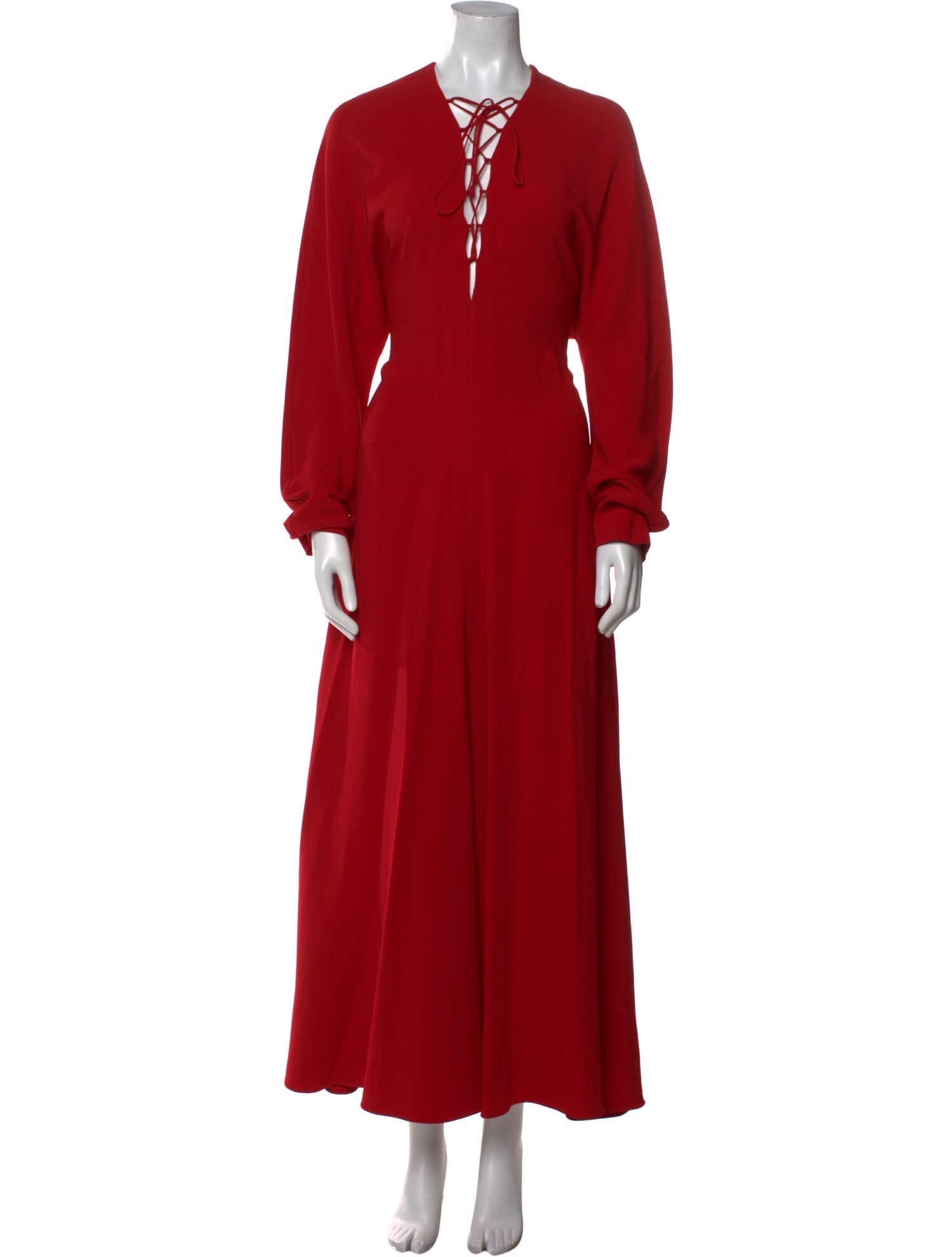 Stella McCartney V-Neck Long Dress