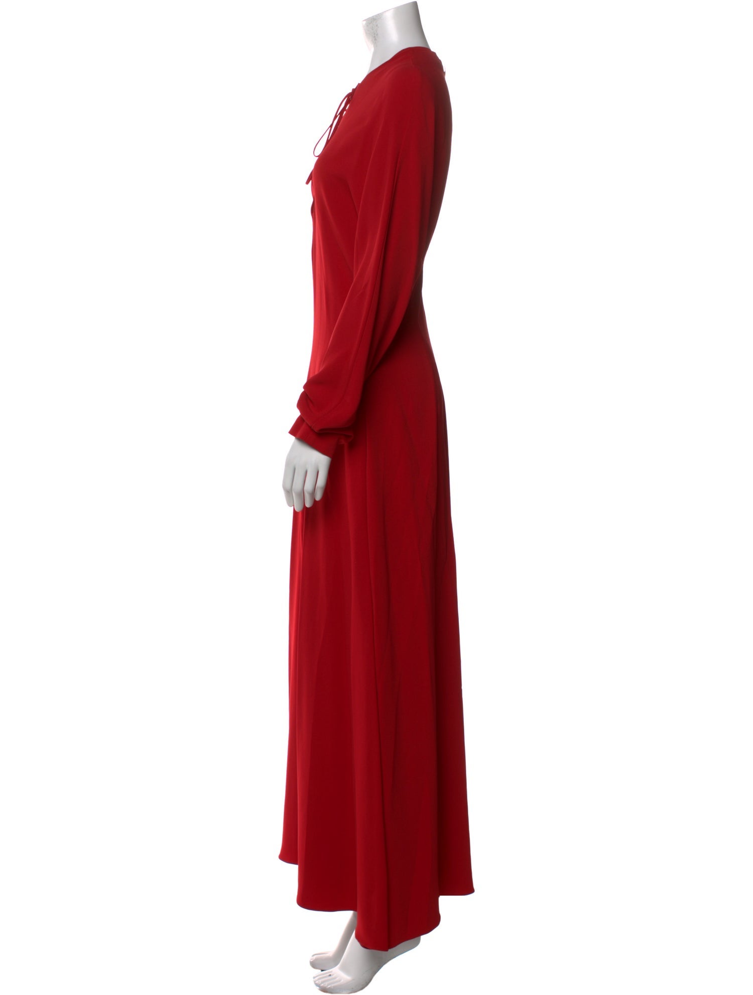 Stella McCartney V-Neck Long Dress