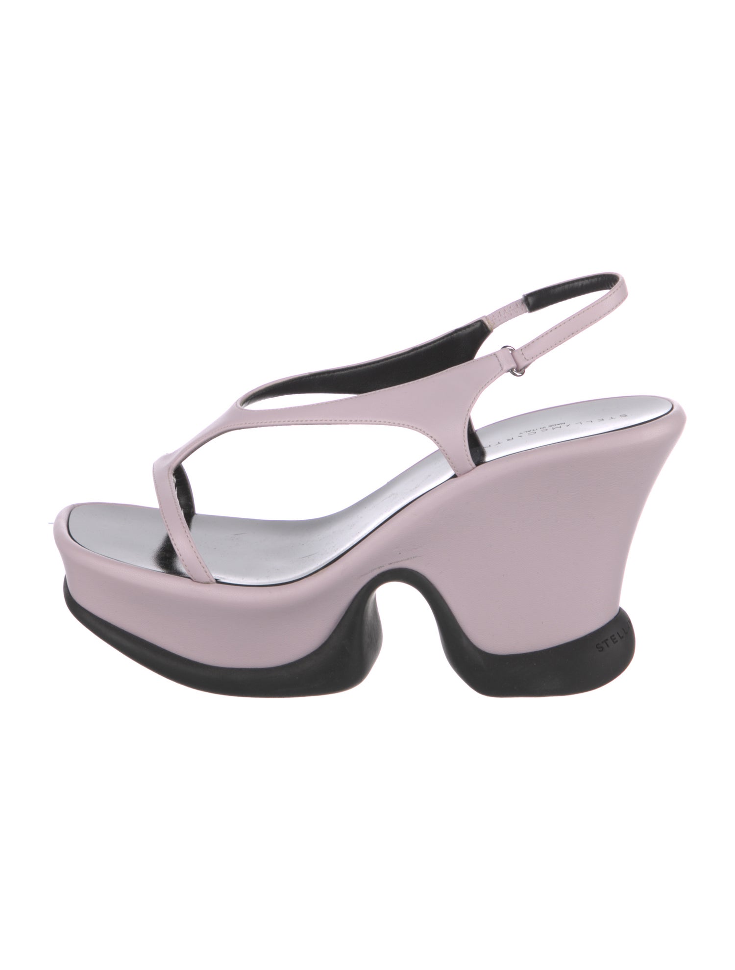 Stella McCartney Vegan Leather Slingback Sandals