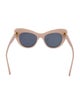 Stella McCartney Cat-Eye Mirrored Sunglasses