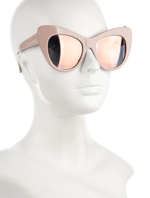 Stella McCartney Cat-Eye Mirrored Sunglasses