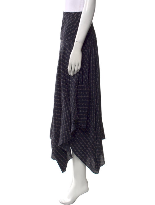 Stella McCartney Silk Midi Length Skirt