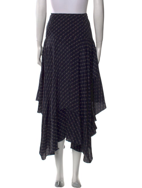 Stella McCartney Silk Midi Length Skirt