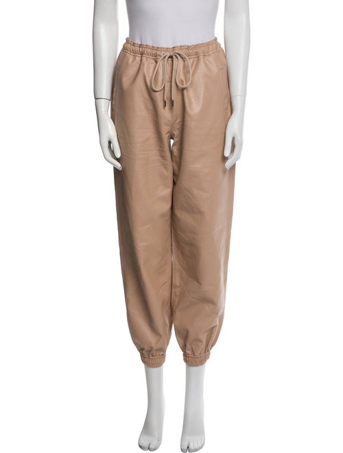 Stella McCartney Leather Sweatpants