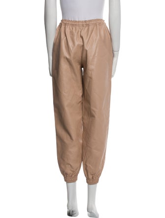 Stella McCartney Leather Sweatpants