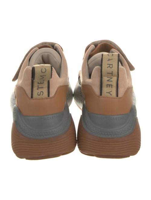 Stella McCartney Vegan Leather Colorblock Pattern Chunky Sneakers