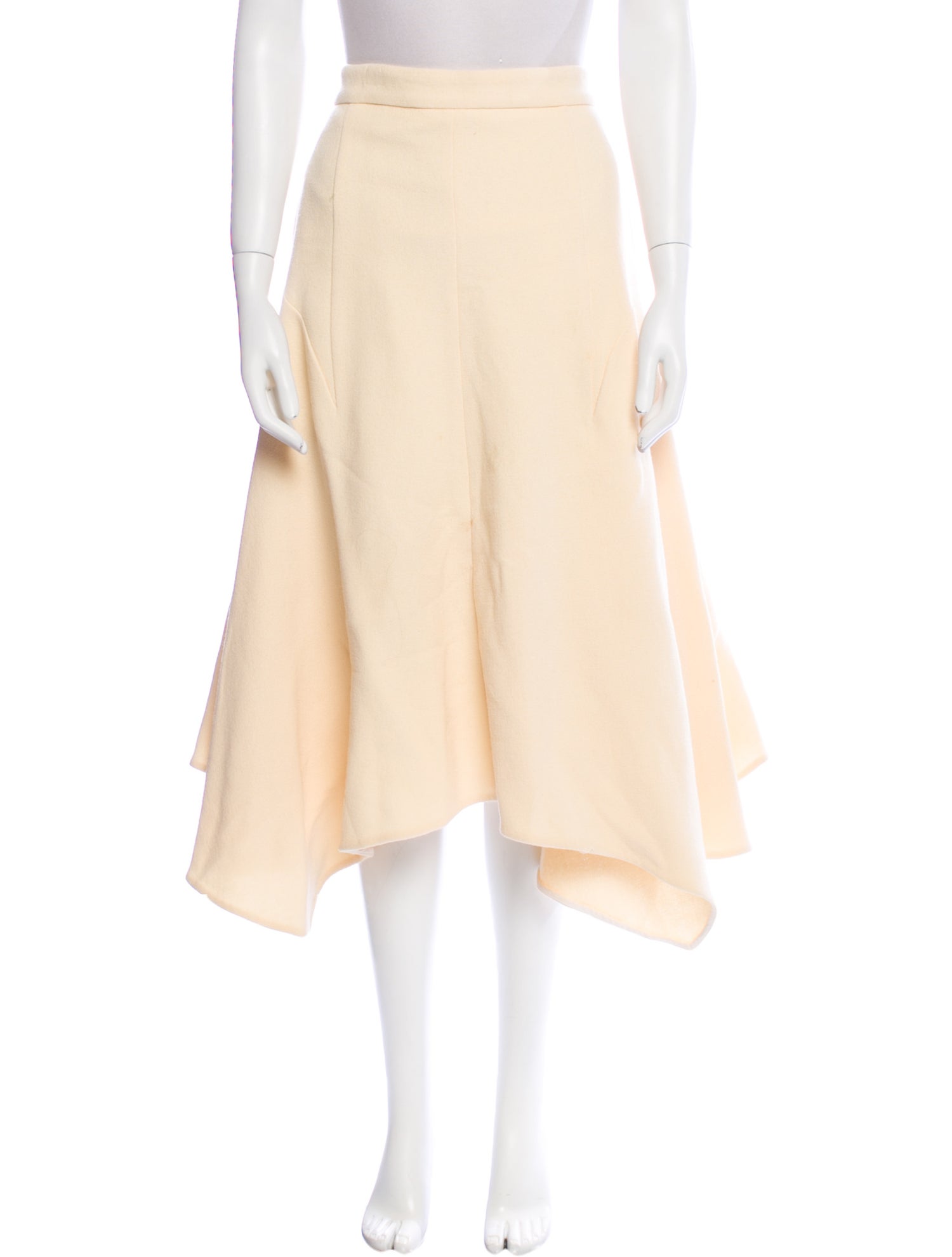 Stella McCartney Wool Midi Length Skirt