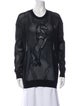 Stella McCartney Lace Pattern Crew Neck Sweatshirt