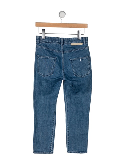 Stella McCartney High-Rise Straight Leg Jeans