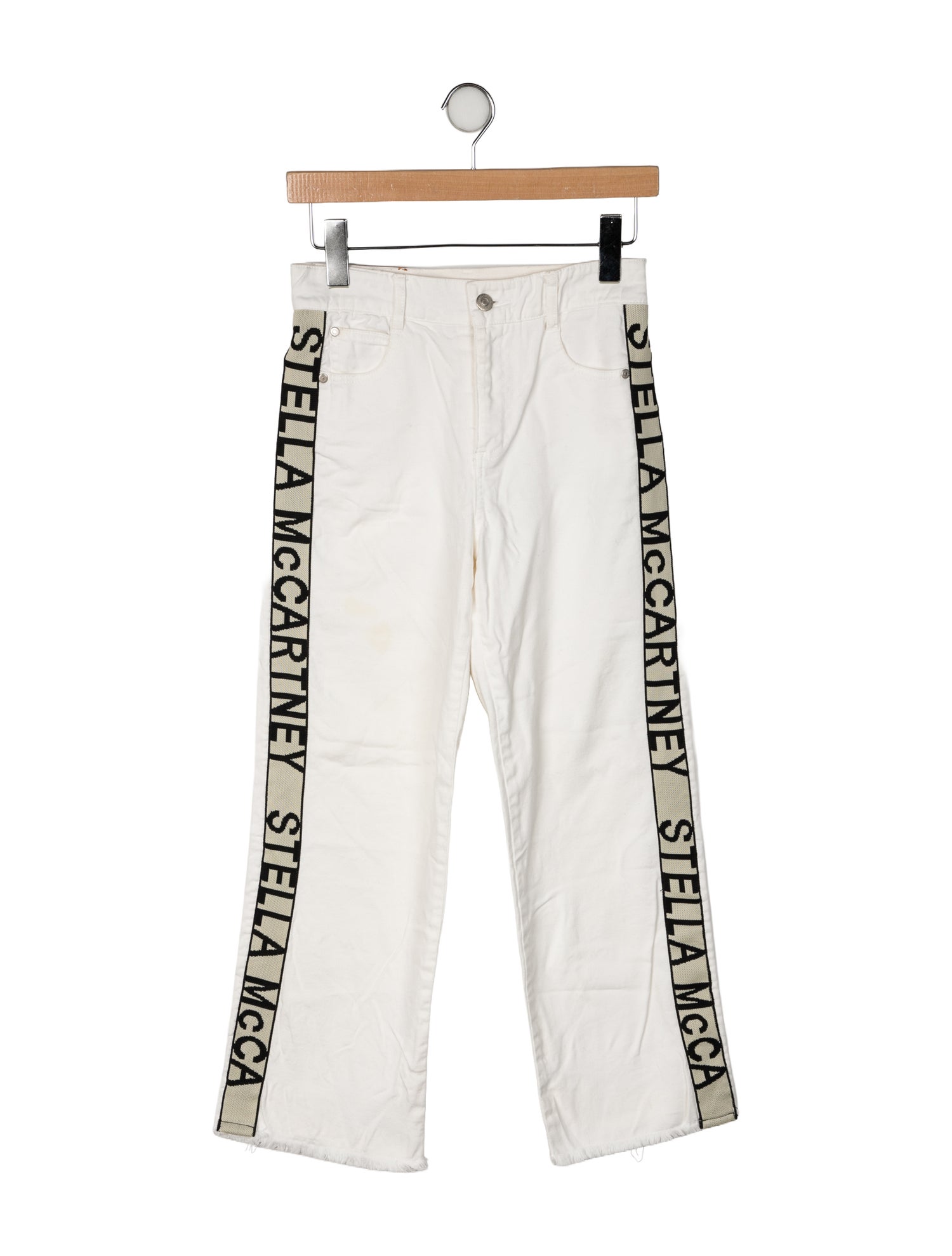 Stella McCartney Mid-Rise Wide Leg Jeans