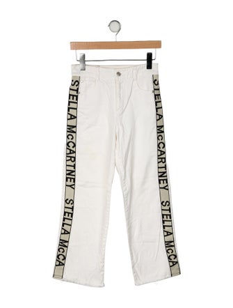 Stella McCartney Mid-Rise Wide Leg Jeans