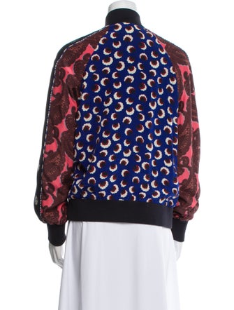Stella McCartney Silk Printed Bomber Jacket