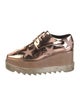 Stella McCartney Vegetarian Patent Leather Chunky Sneakers