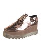 Stella McCartney Vegetarian Patent Leather Chunky Sneakers