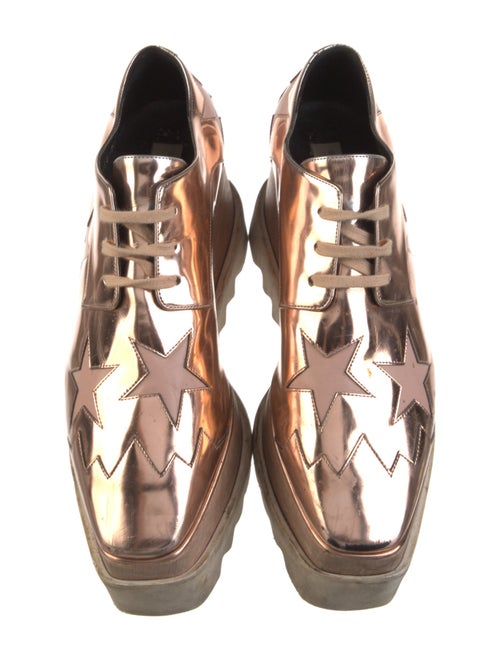 Stella McCartney Vegetarian Patent Leather Chunky Sneakers