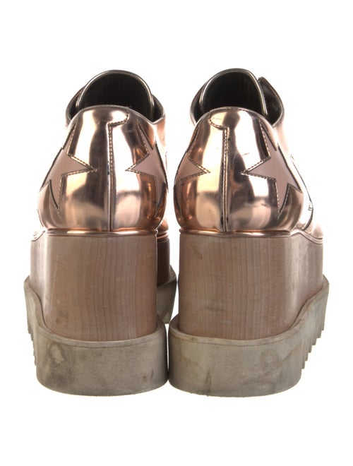 Stella McCartney Vegetarian Patent Leather Chunky Sneakers