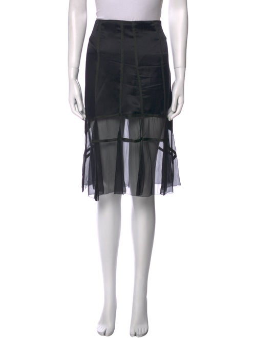 Stella McCartney Silk Knee-Length Skirt