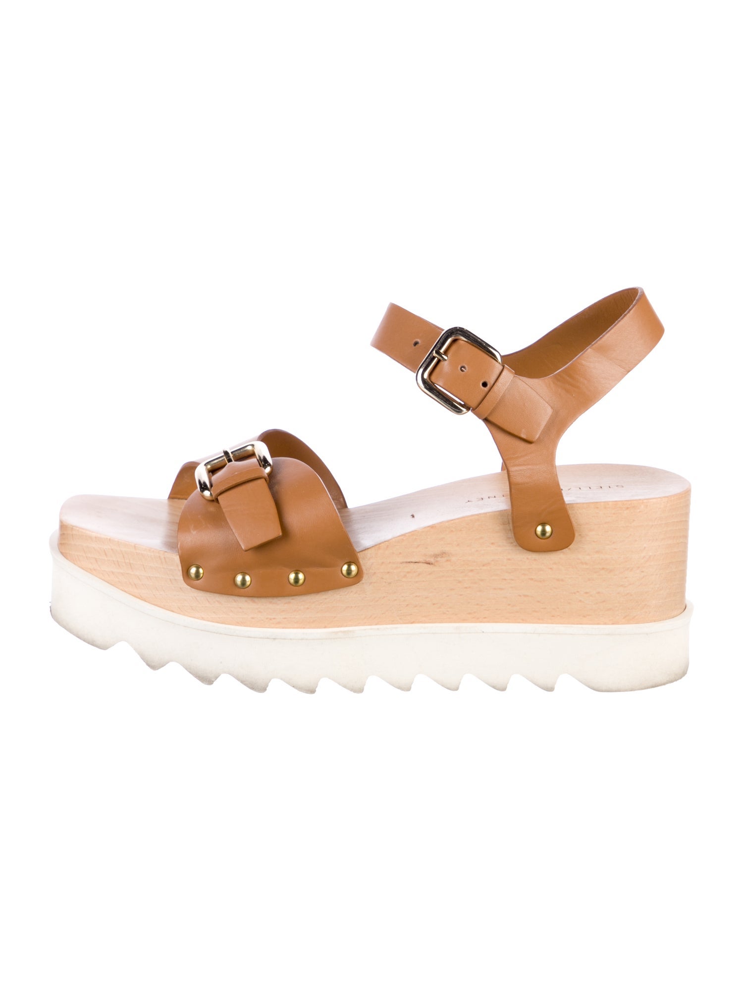 Stella McCartney Vegan Leather Gladiator Sandals