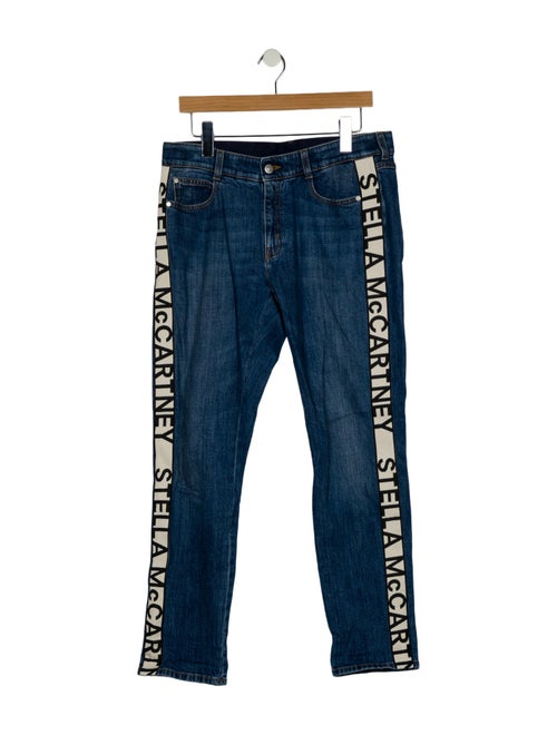Stella McCartney Mid-Rise Straight Leg Jeans