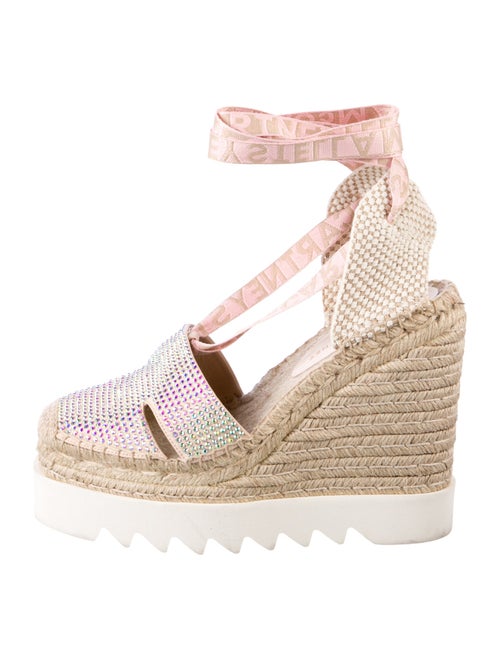 Stella McCartney Crystal Embellishments D'Orsay Pumps