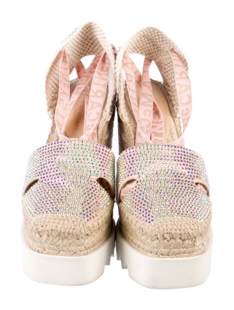 Stella McCartney Crystal Embellishments D'Orsay Pumps