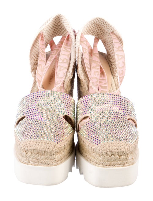Stella McCartney Crystal Embellishments D'Orsay Pumps