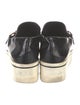 Stella McCartney Patent Leather Chain-Link Accents Loafers
