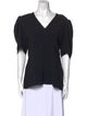 Stella McCartney V-Neck Short Sleeve T-Shirt