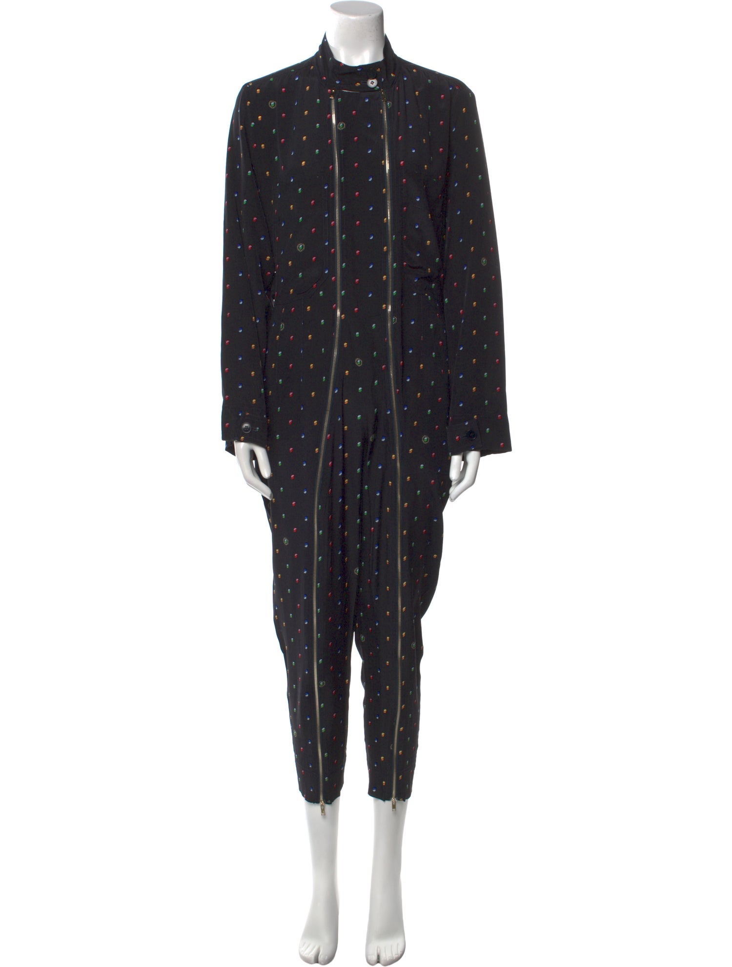 Stella McCartney Silk Printed Jumpsuit