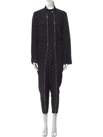 Stella McCartney Silk Printed Jumpsuit