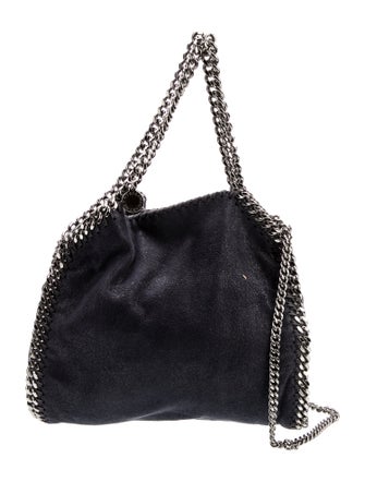 Stella McCartney Vegetarian Suede Shoulder Bag