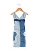 Stella McCartney Girls' Floral Patchwork Denim Dress
