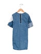Stella McCartney Girls' Patchwork Denim Dress
