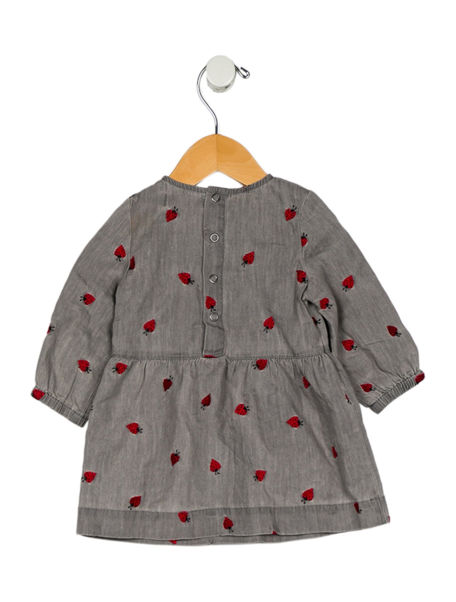 Stella McCartney Infant Girls' Embroidered Long Sleeve Dress
