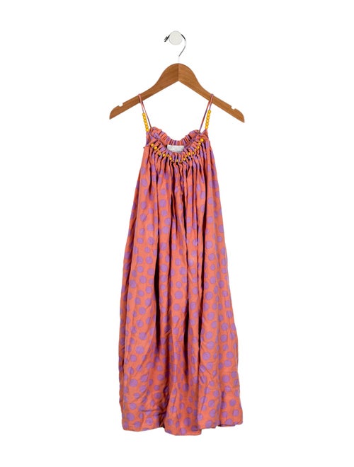Stella McCartney Girls' Sleeveless Polka Dot Print Dress
