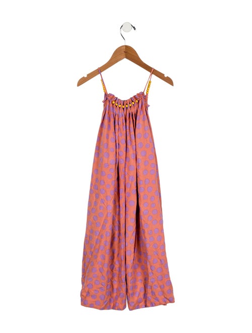 Stella McCartney Girls' Sleeveless Polka Dot Print Dress