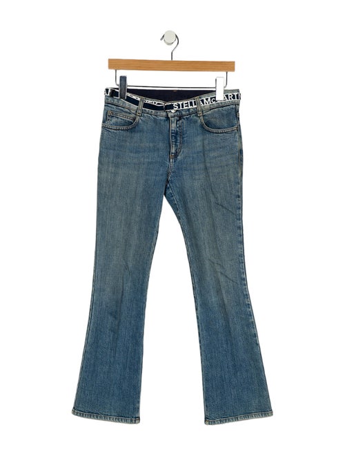 Stella McCartney Mid-Rise Straight Leg Jeans