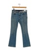 Stella McCartney Mid-Rise Straight Leg Jeans