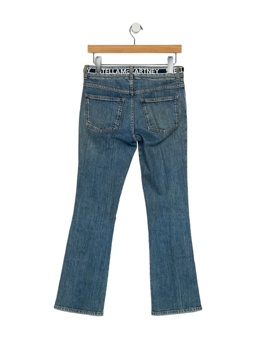 Stella McCartney Mid-Rise Straight Leg Jeans