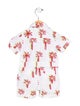 Stella McCartney Infant Girls' Patterned Short Sleeve Jumpsuit