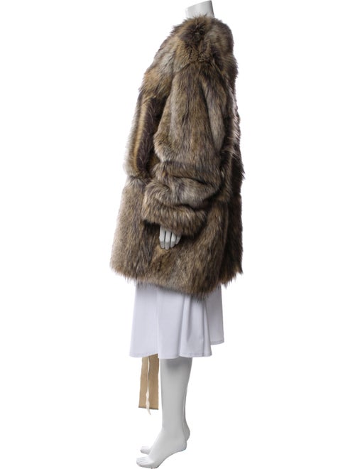 Stella McCartney Faux Fur Faux Fur Coat