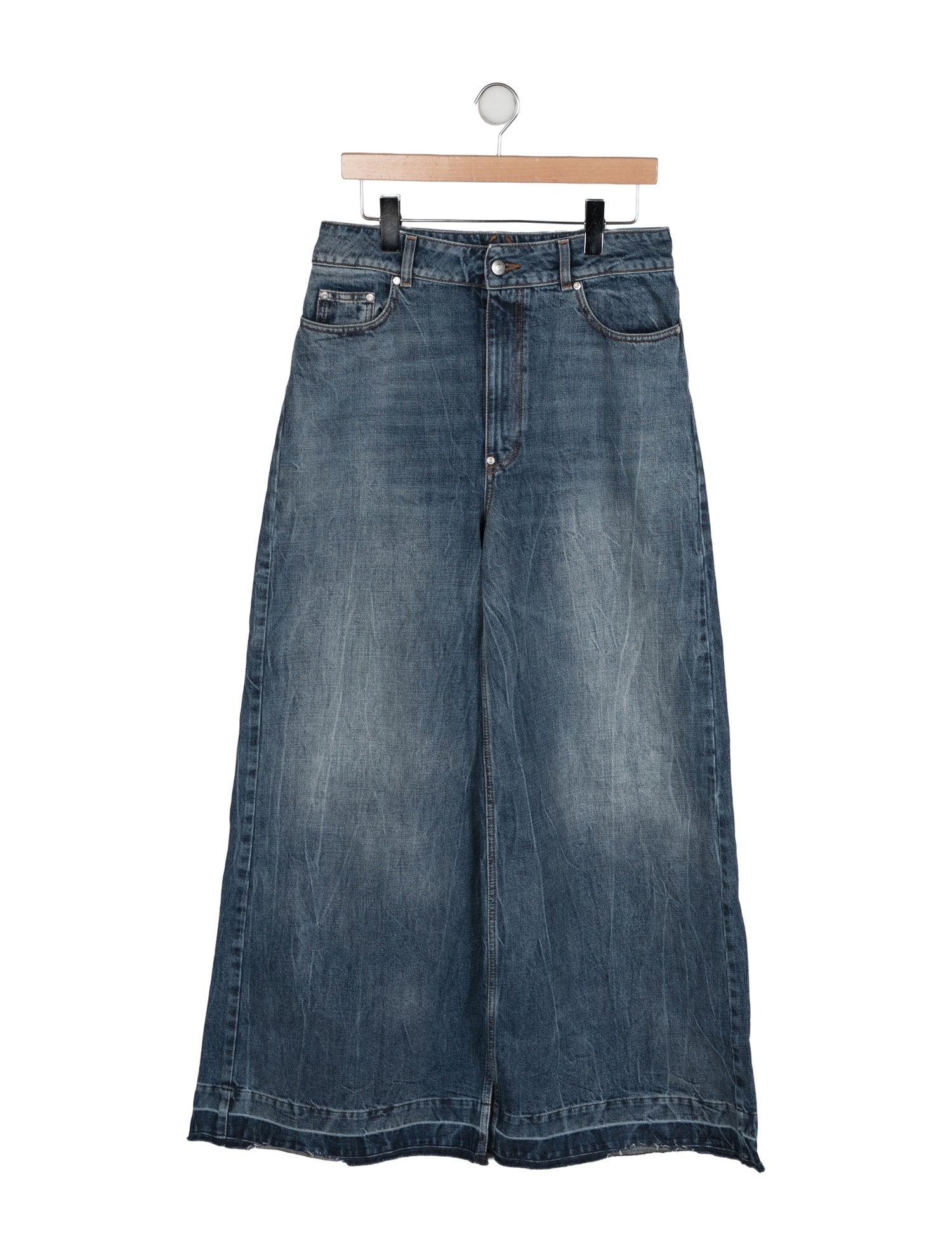 Stella McCartney High-Rise Wide Leg Jeans