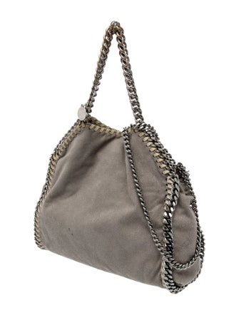 Stella McCartney Vegetarian Suede Top Handle Bag