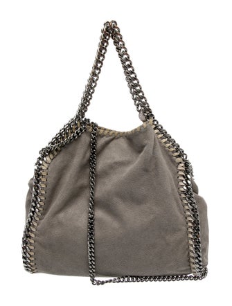 Stella McCartney Vegetarian Suede Top Handle Bag