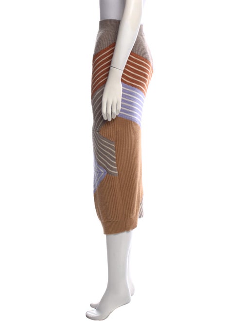 Stella McCartney Virgin Wool Midi Length Skirt
