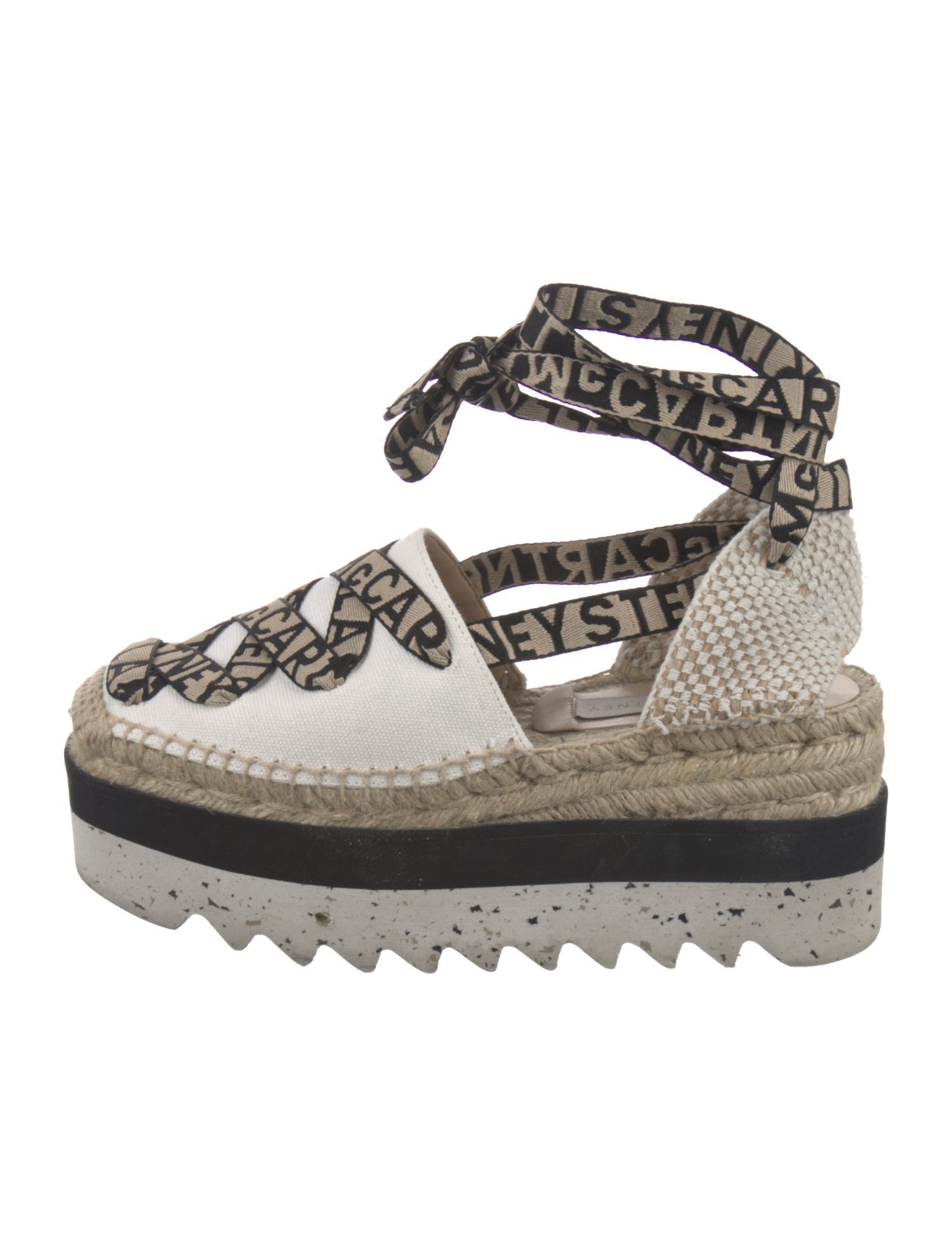 Stella McCartney Canvas Printed Espadrilles