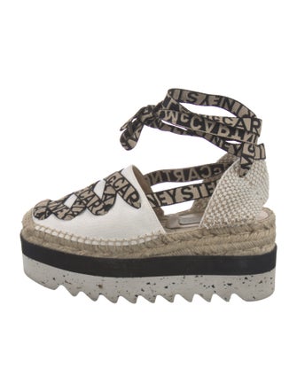 Stella McCartney Canvas Printed Espadrilles
