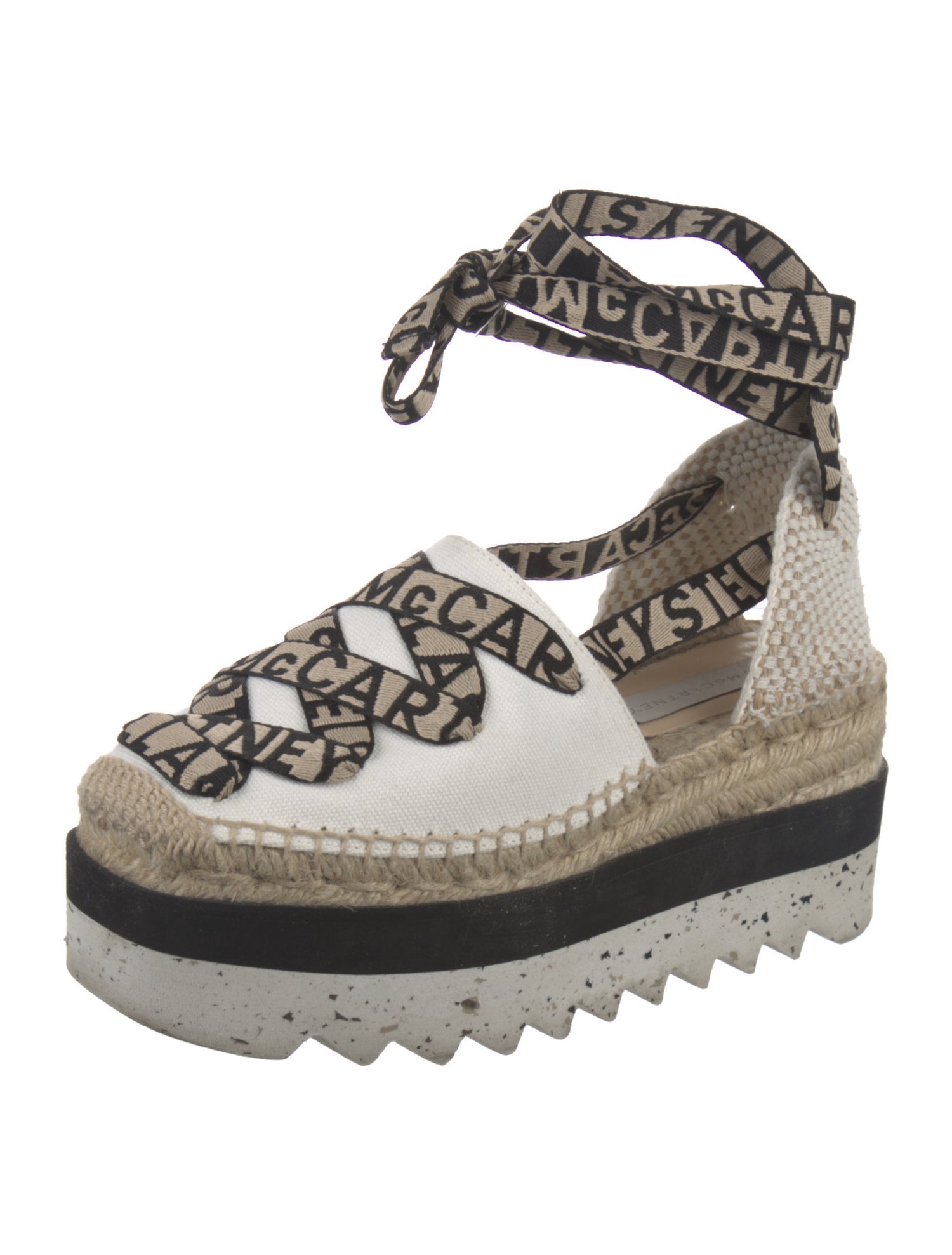Stella McCartney Canvas Printed Espadrilles