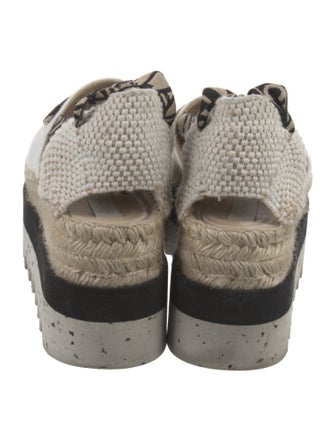 Stella McCartney Canvas Printed Espadrilles